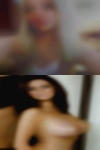 Woman looking cuckold man