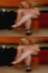 Naked woman masturbating